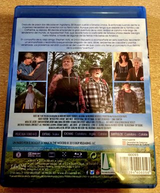 Lote Blu-ray Intocable + Un Paseo por el Bosque
