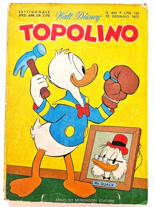 Collezione fumetti di Topolino con 480 numeri