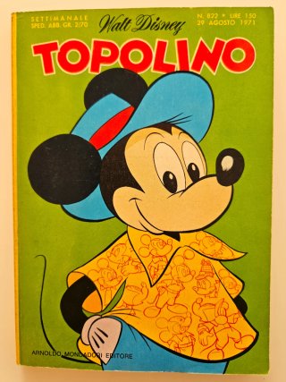Collezione fumetti di Topolino con 480 numeri