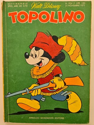 Collezione fumetti di Topolino con 480 numeri