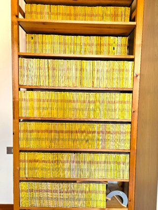 Collezione fumetti di Topolino con 480 numeri