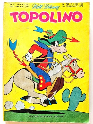 Collezione fumetti di Topolino con 480 numeri