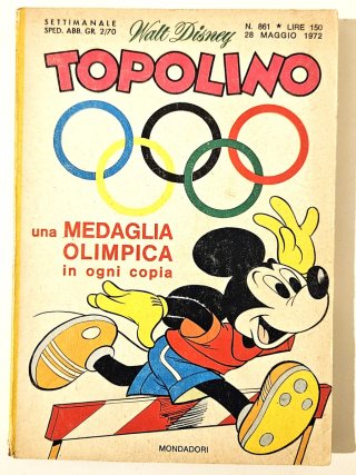 Collezione fumetti di Topolino con 480 numeri