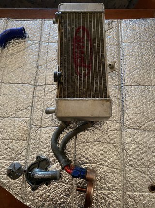 Sistema di raffreddamento maggiorato Honda crf 250