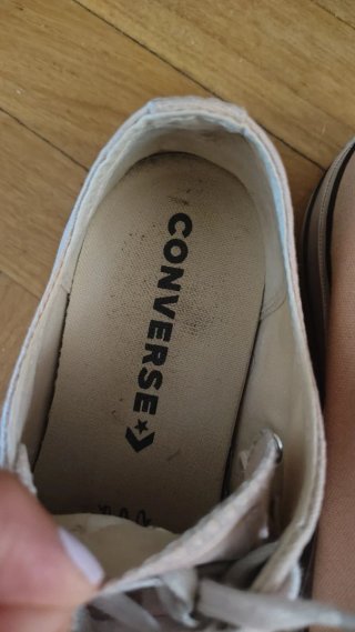 Converse plataforma rosa talla 39.5