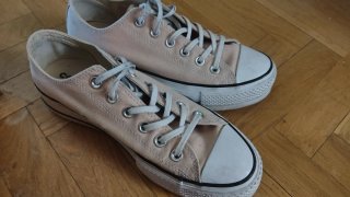Converse plataforma rosa talla 39.5