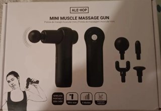 Pistola de masajes