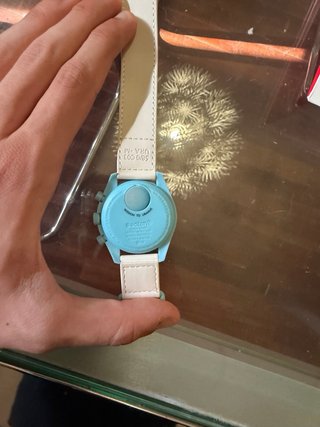 Omega x Swatch Mission to Uranus Blu