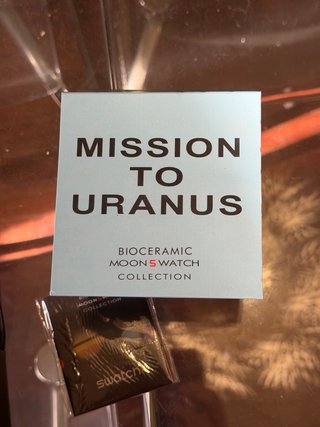 Omega x Swatch Mission to Uranus Blu