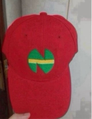 Gorra roja Serie Dibujos Campeones Oliver y Benji