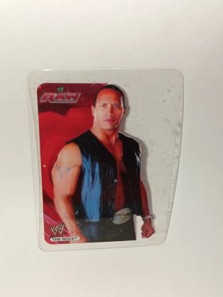 Cromo WWE Lamincard 57 The Rock