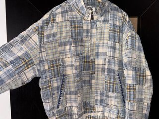 Chaqueta BENITO ANTONIO x zara Beige/Azul con aja