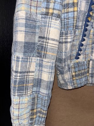Chaqueta BENITO ANTONIO x zara Beige/Azul con aja