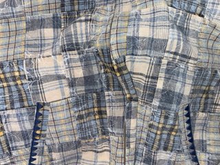Chaqueta BENITO ANTONIO x zara Beige/Azul con aja