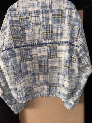 Chaqueta BENITO ANTONIO x zara Beige/Azul con aja