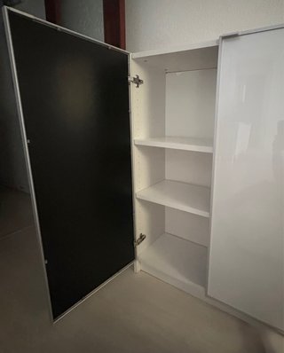 Estanteria Ikea billy blanco y metal