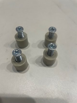 Colgador extraíble Ikea beige metal