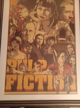 Poster Pulp Fiction Vintage