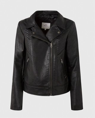 Cazadora Pepe Jeans efecto piel Fania