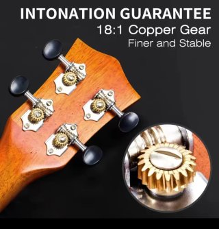 Ukelele madera caoba nuevo a estrenar