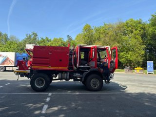 Camión Bomberos  bomba forestal