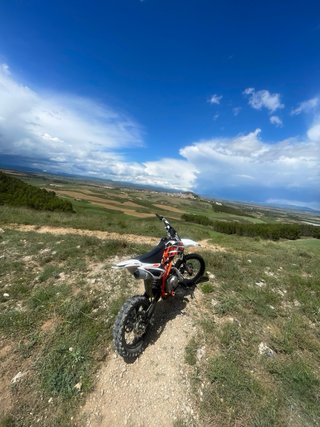 Pit Bike XL Kayo TT 125 4T 2021 Naranja/Blanca