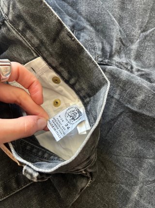 Jeans Diesel negros vintage talla 34