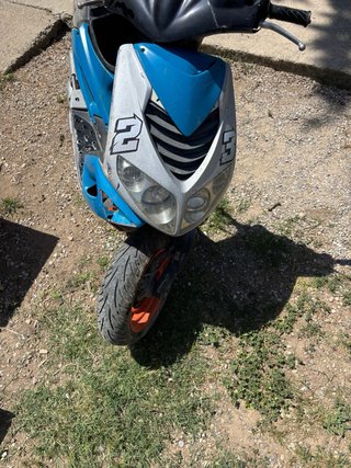 Peugeot Speedfight Scooter Azul/Negro