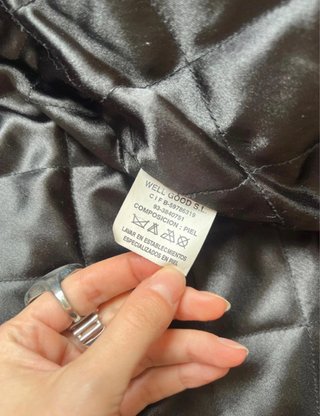 Chaqueta cuero Marc crew vintage Talla M