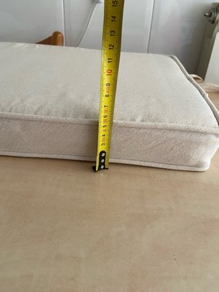 6 Cojines Beige para Sillas