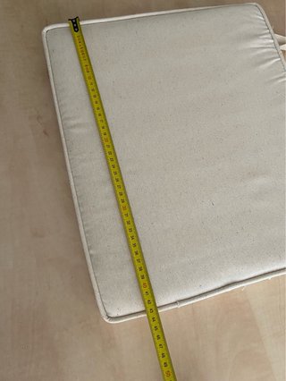 6 Cojines Beige para Sillas