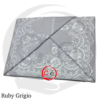 Completo lenzuola Ruby con pizzo