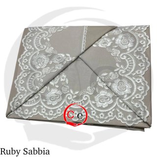 Completo lenzuola Ruby con pizzo