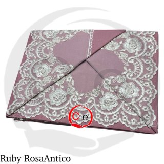 Completo lenzuola Ruby con pizzo