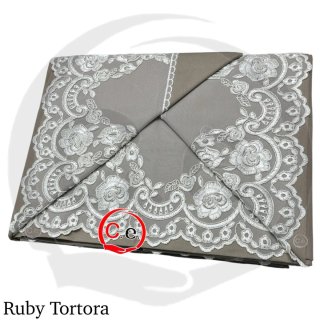 Completo lenzuola Ruby con pizzo