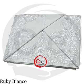 Completo lenzuola Ruby con pizzo