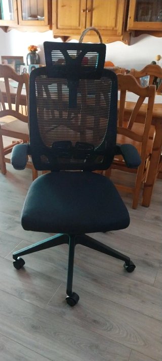 Silla de escritorio negra