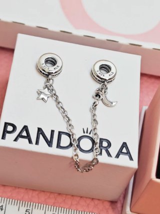 Cadena Seguridad Pandora Universo Plata S925