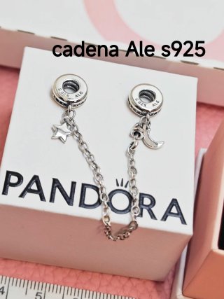Cadena Seguridad Pandora Universo Plata S925