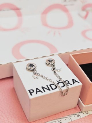 Cadena Seguridad Pandora Universo Plata S925