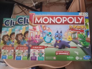 Cluedo Junior & Monopoly Junior Giochi da Tavolo