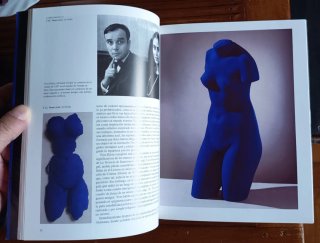 YVES KLEIN. INTERNATIONAL KLEIN BLUE. PINTURA.ARTE