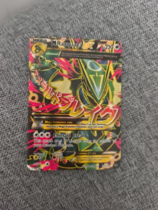 Carta Pokémon Mega Rayquaza EX 105/108