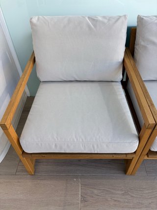 2 Sillones terraza IKEA NÄMMARÖ impecables