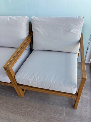 2 Sillones terraza IKEA NÄMMARÖ impecables