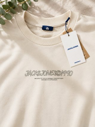 Sudadera Jack & Jones Originals beige