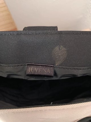 Bolso Juvena Beige con Detalle Negro