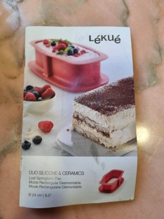 Molde Lekue Silicona y Cerámica Rojo