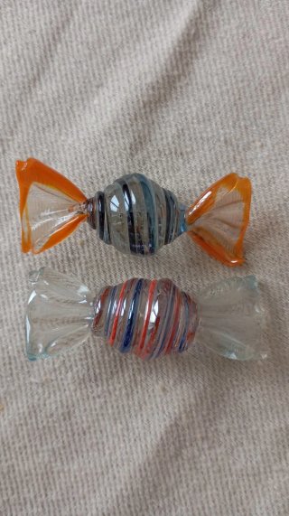 Caramelle in vetro di Murano