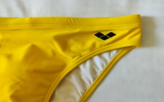 Costume Arena giallo slip piscina
